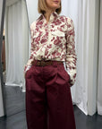 Camicia Kylie Stampa Fiori  Semicouture Donna Art. S6SS53