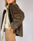 Ecopelliccia Reversibile PuntoDodici Donna Art. Valerev