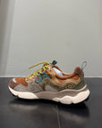 Sneakers Flower Mountain Art. YAMANO 3 UNI - Sneakers in suede e tessuto tecnico Donna