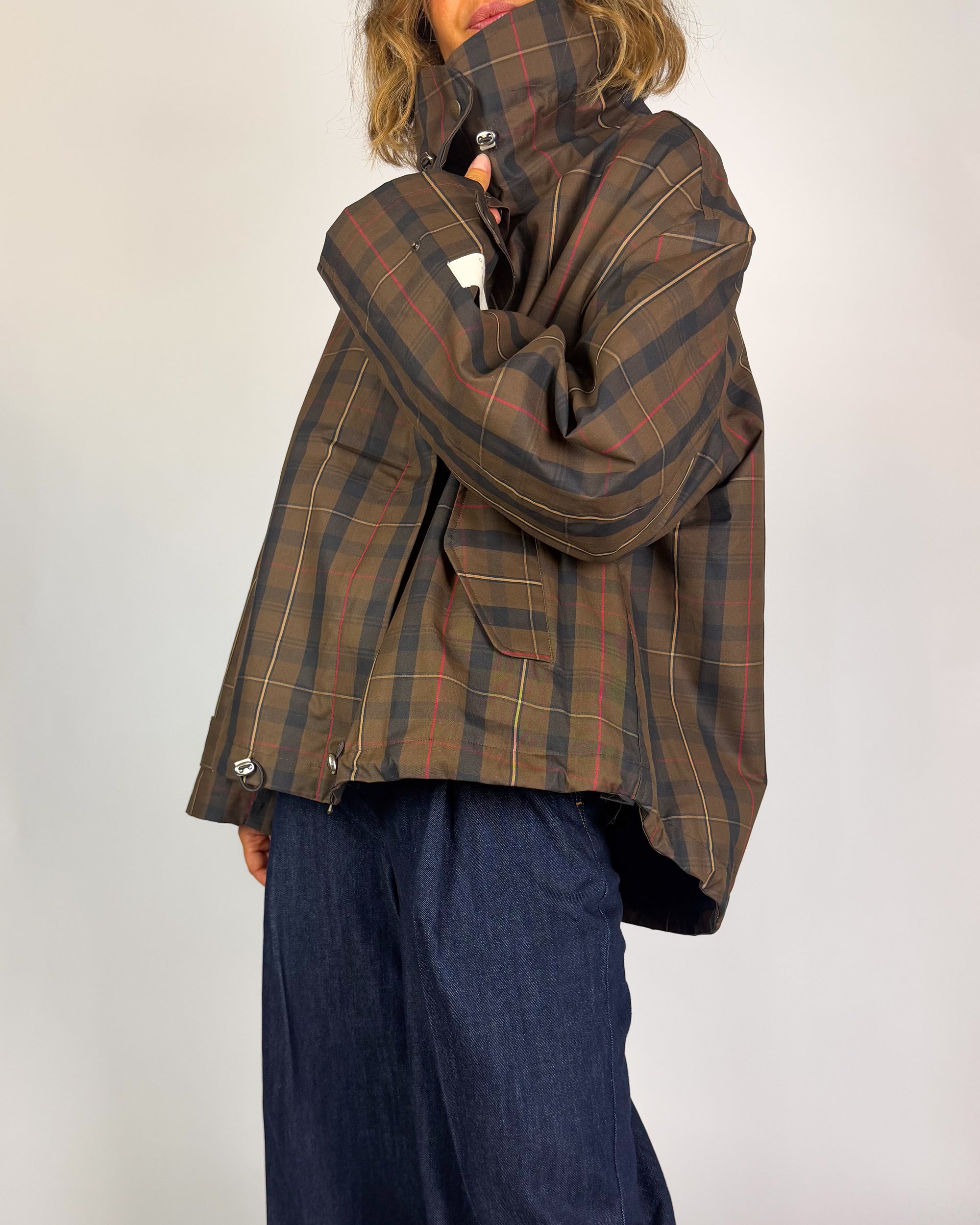 Giubbo Tartan In Collab Con Britishmillerain NouConcept Donna Art. N-J85-17000