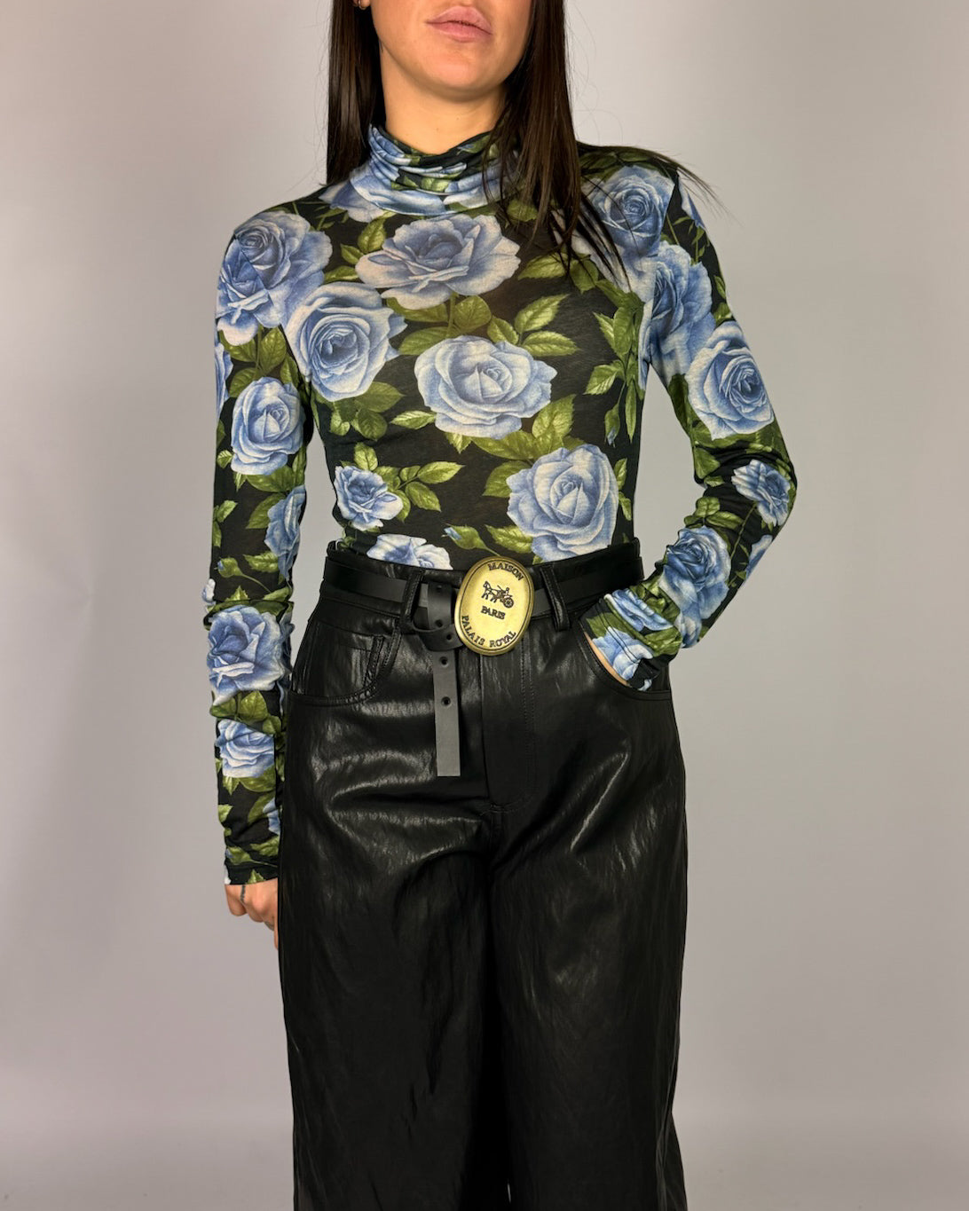 Maglia ColloAlto Fantasia Tensionein Donna Art. FW260190