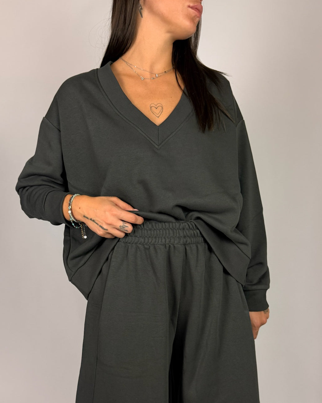 Felpa ScolloV Susy Mix Donna Art. VITTI15SU
