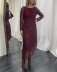 Abito Lungo Pizzo Susy Mix Donna Art. D2112AI16