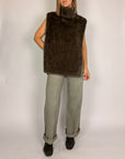 Gilet Pelliccia GiovanniParis Donna Art. IVORY