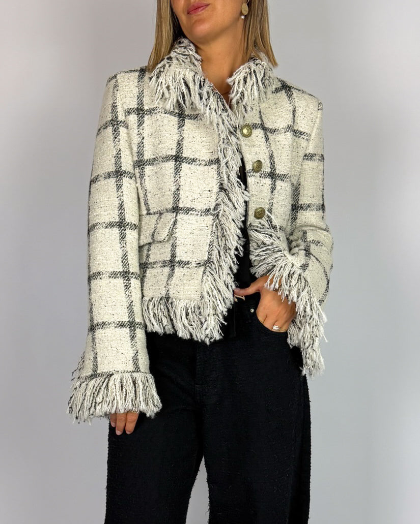 Giacca Chanel Profili Frangial Motel Donna Art. W26J427