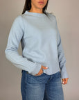 Maglia Girocollo Con Spacchi Calatura Donna Art. ACT435