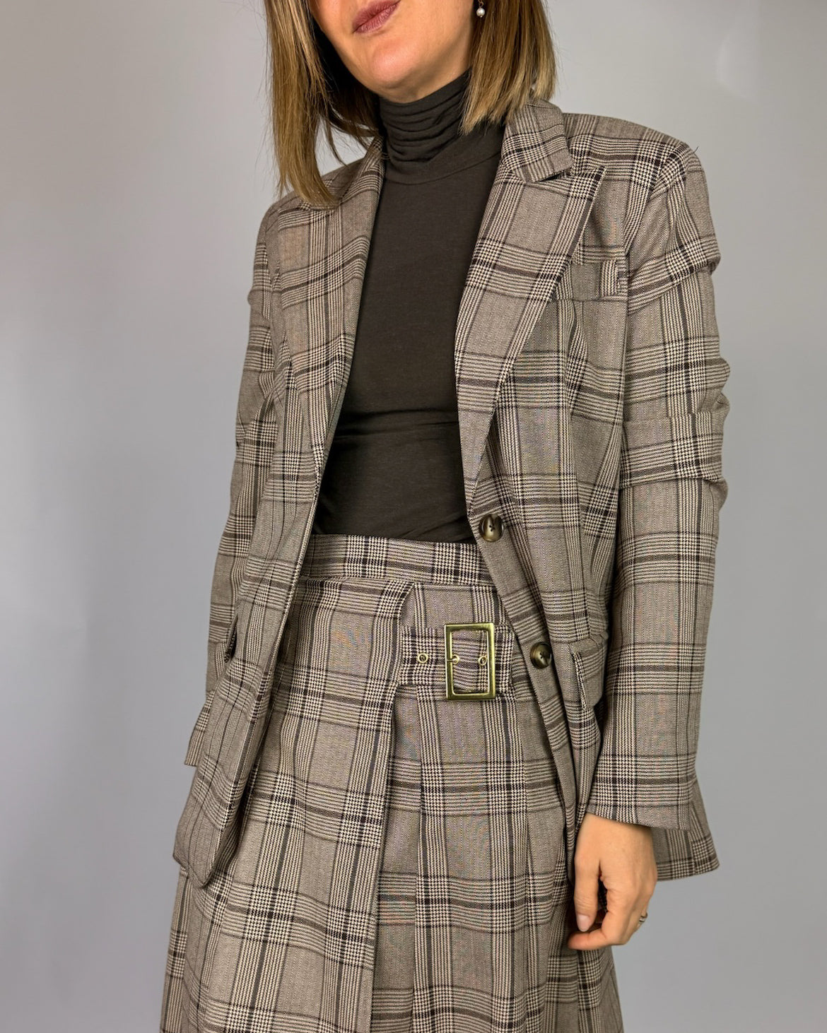 Giacca Check Susy Mix Donna Art. PP514T2F262