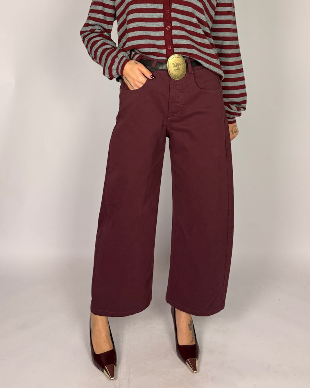 Pantalone Cintura Tensionein Donna Art. W26P230