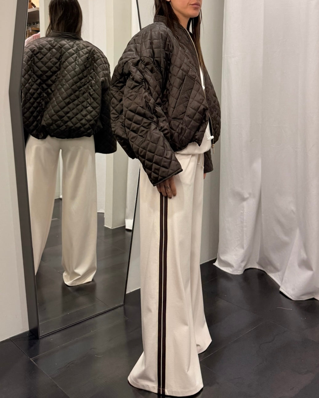 Pantalone Palazzo Bande Laterali Susy Mix Donna  Art.S0076