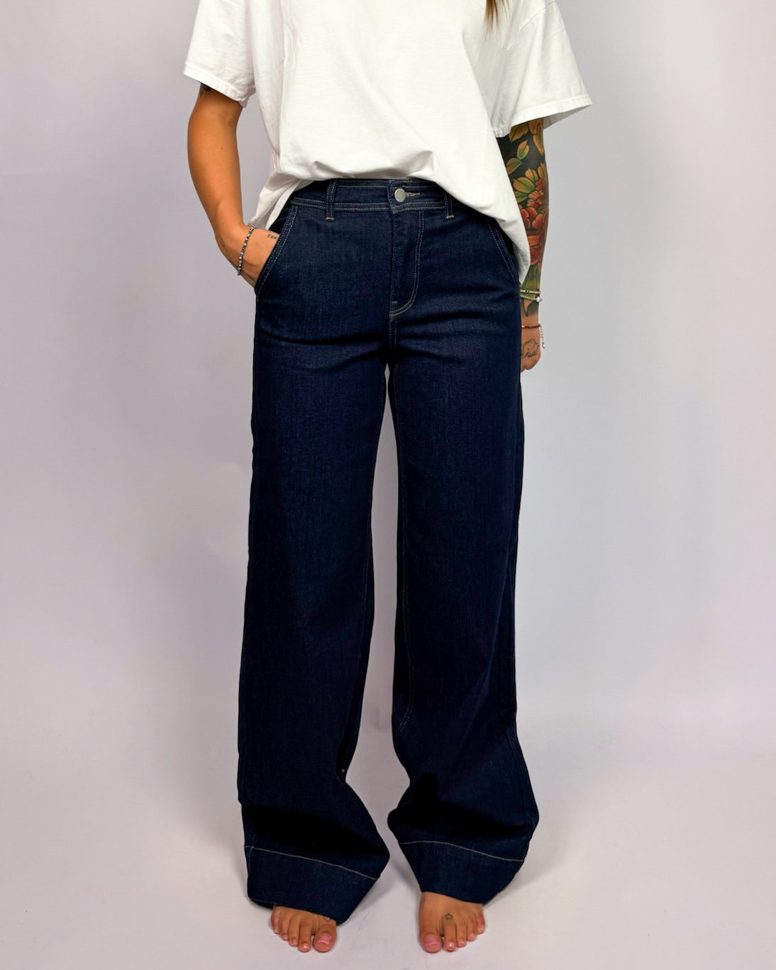 Jeans Chino Wide Only Madison Art. 15370829
