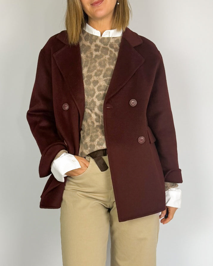Cappotto DoppioPetto Corto Susy Mix Donna Art. PP408CA02