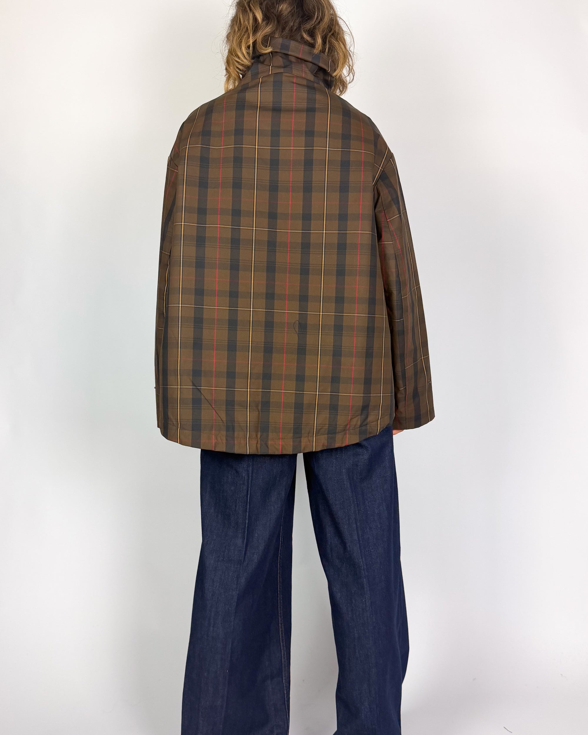Giubbo Tartan In Collab Con Britishmillerain NouConcept Donna Art. N-J85-17000