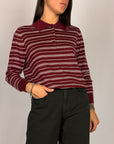Maglia Polo Riga Donna Susy Mix Art. 6257