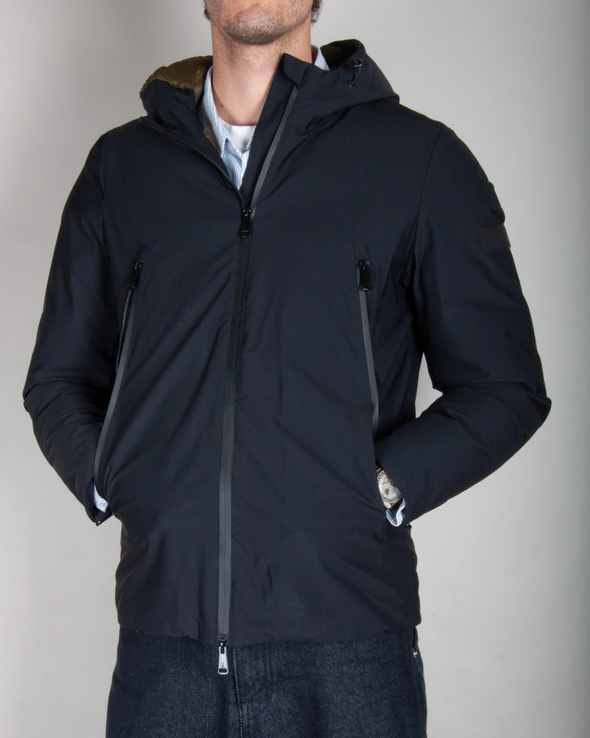 Giubbotto Tecnico con cappuccio Gianni Lupo Art. GL5069BD-F26