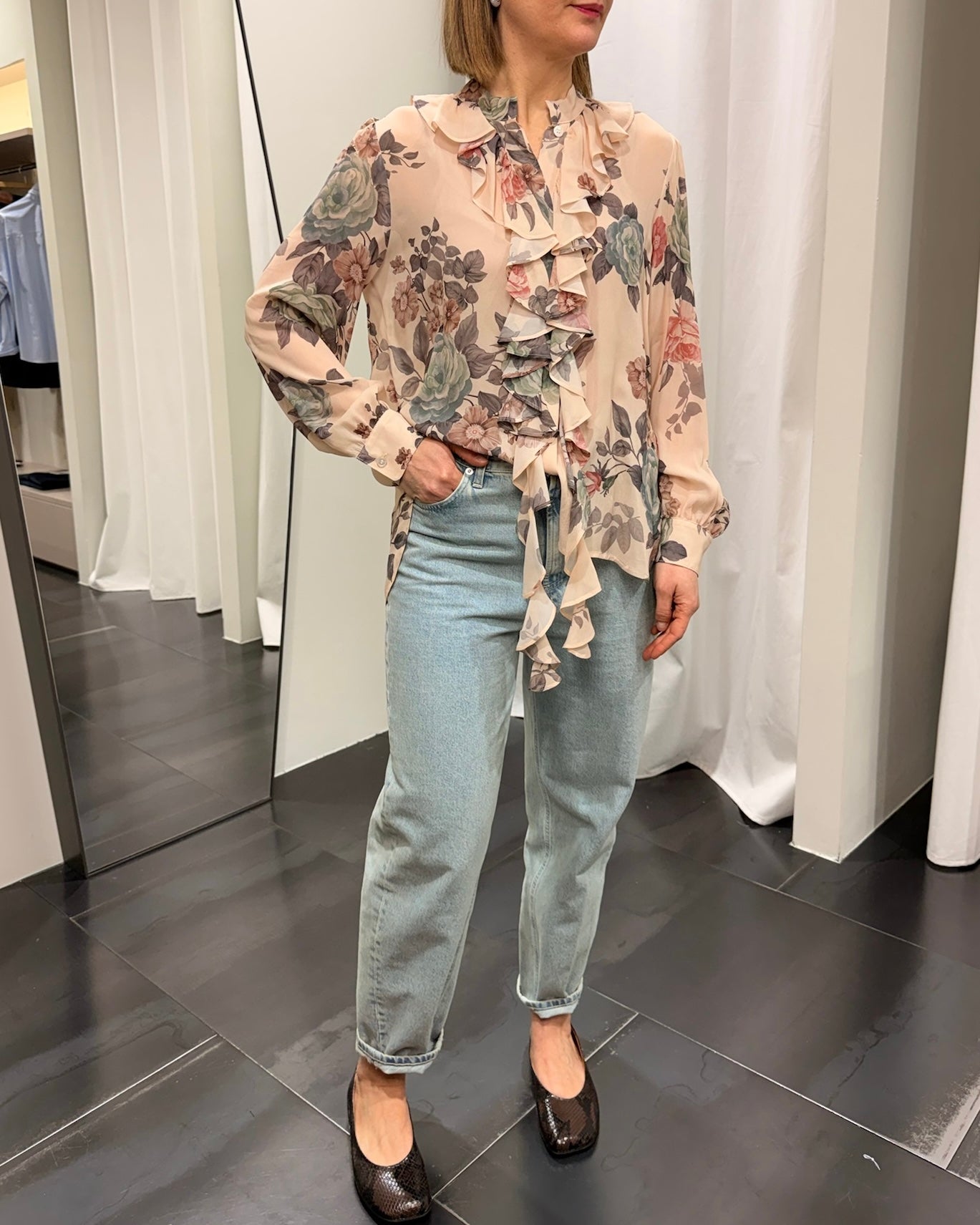 Camicia Georgette di 100% Viscosa Stampata Marella Donna Art. 26131111512