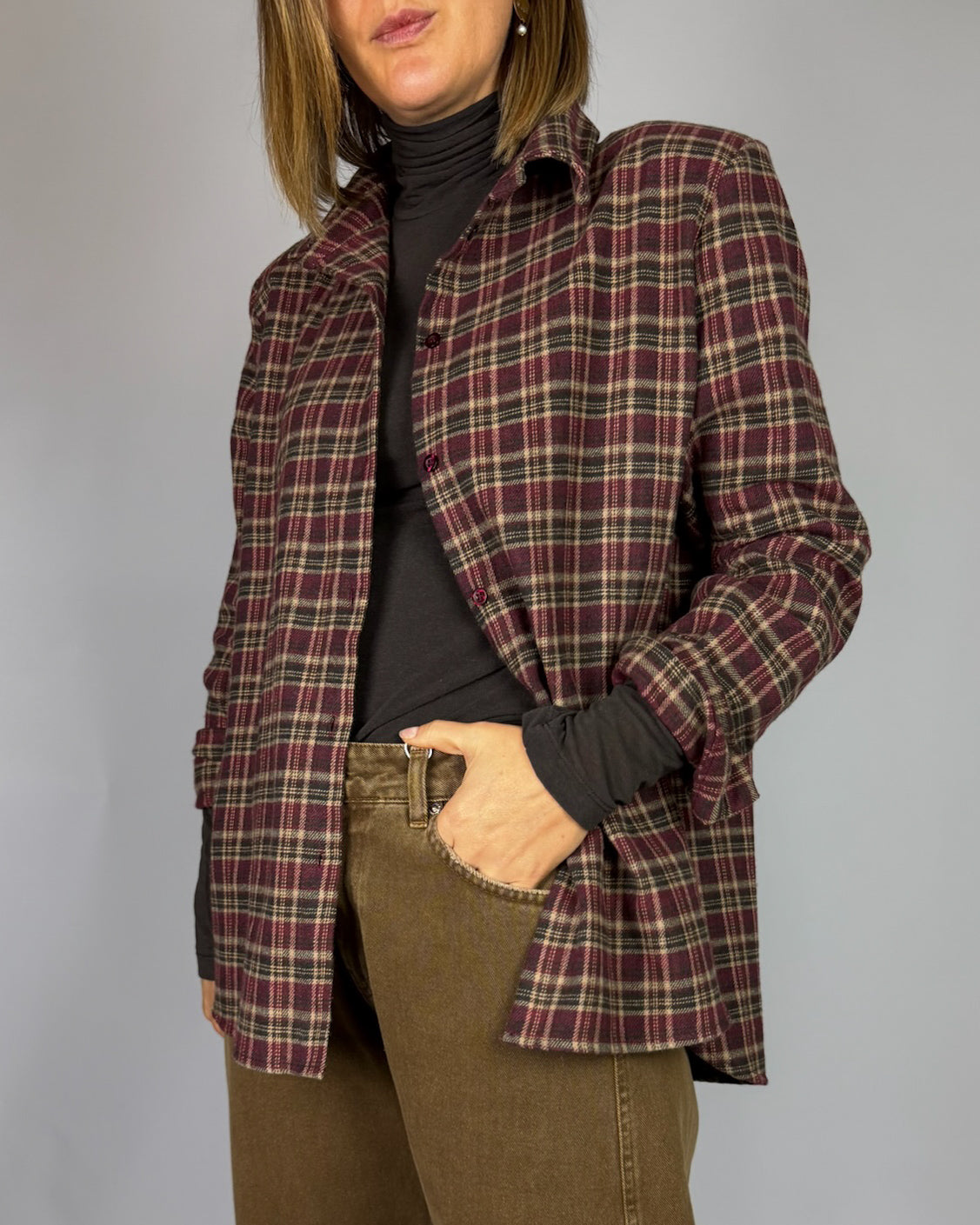 Camicia Quadro Susy Mix Donna Art. I265190