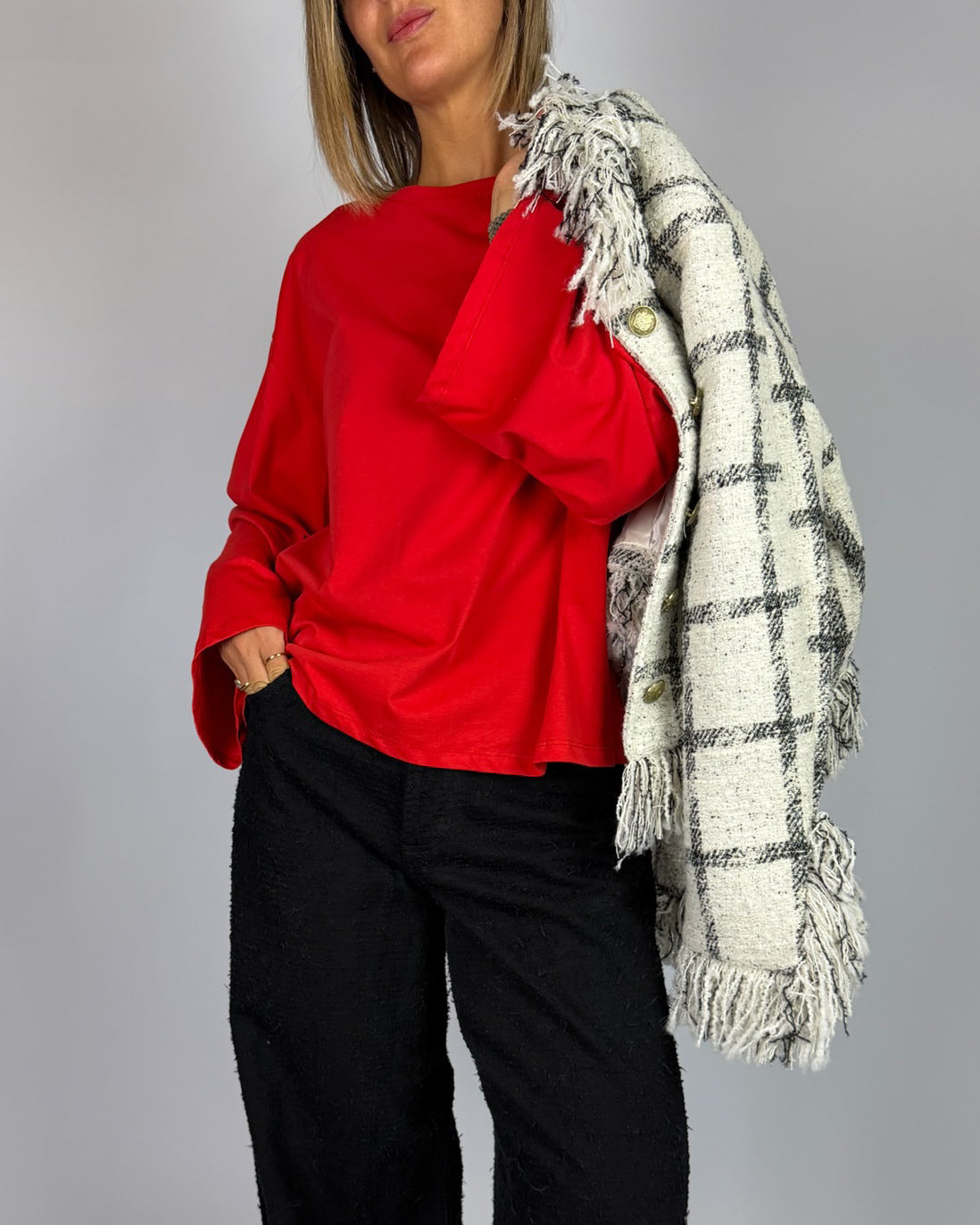 T-shirt Manica Lunga Tensionein Donna Art. FW260045