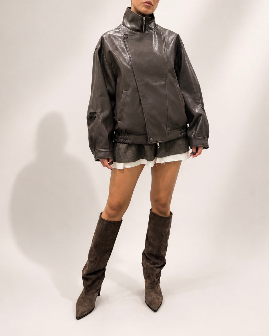 Minigonna Bordo Taglio Vivo Eleh Donna Art. EFW260006