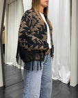 Bomber Jacquard Frangia Susy Mix Donna Art. 81696