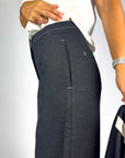 Pantalone Largo Con Cuciture In Contrasto NouConcept Donna Art. N-P171-17000