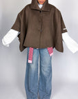 Cappotto Cappa Hand Made Miho's Donna Art. S0739