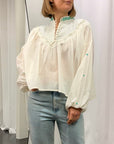 Camicia Profilo Collo Ricamo Our Due Donna Art. NOMAD