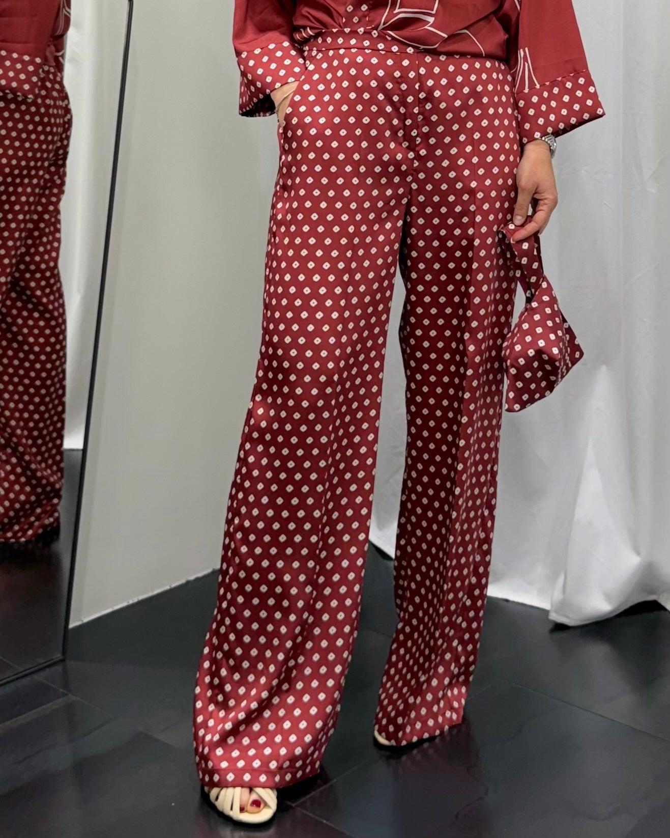 Pantalone Twill Poliestere Stampato Baobab EmmeMarella Donna Art. 2615112412