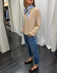 Maglia Scollo aV 100% WV Semicouture Donna Art.Y6SC63