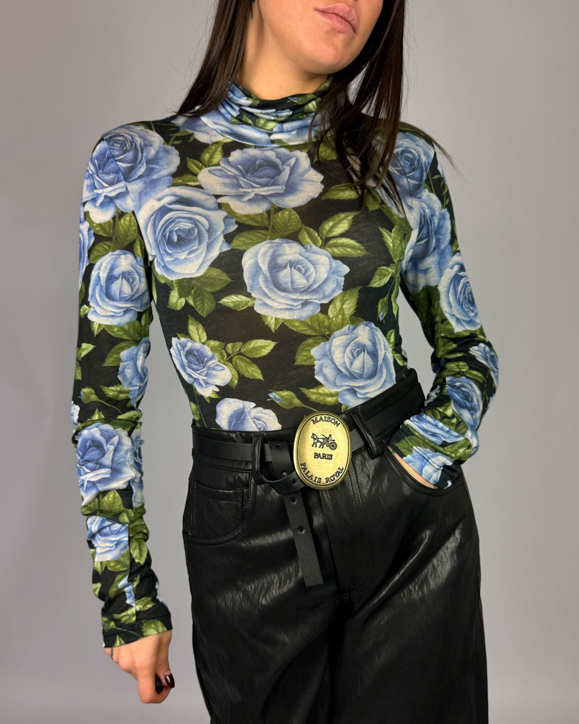 Maglia ColloAlto Fantasia Tensionein Donna Art. FW260190