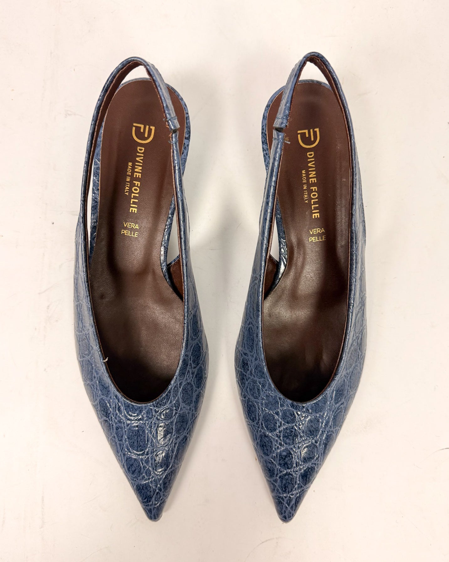 Slingback Pitonata Donna Divine Follie Art. 52E3067