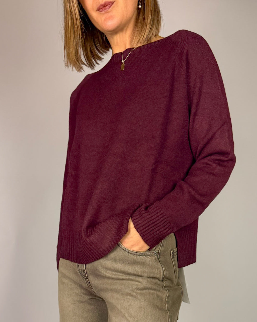 Maglia ConSpacchi Susy Mix Donna Art. AI51084C
