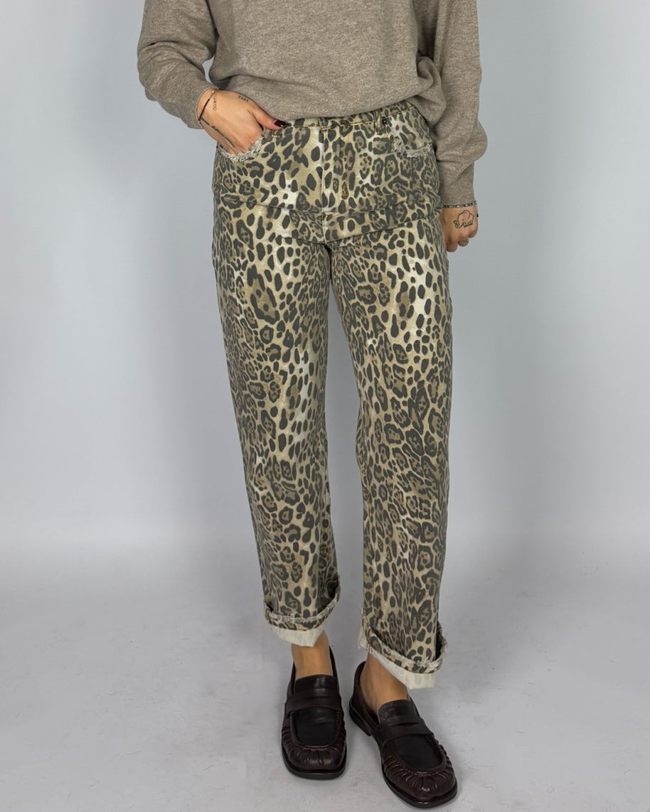 Pantalone Tom Regular Tensionein Donna Art. TOM-MACULATO