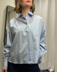 Camicia Deden Rigata Popeline 100%CO Weekend MaxMara Donna Art. 2615111091600