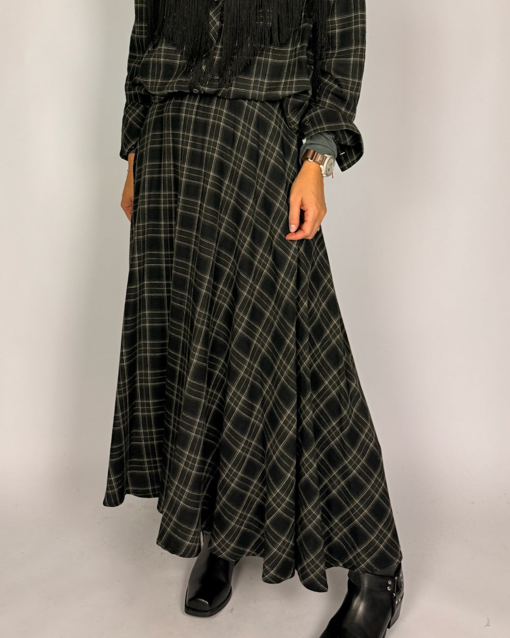 Gonna Lunga Quadro Tensionein Donna Art. 27G6389