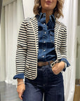 Giacca Maglia Riga Susy Mix Donna Art. 5278F1