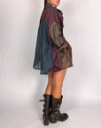 Camicia Over Riga Donna Lumina Art. LD6120