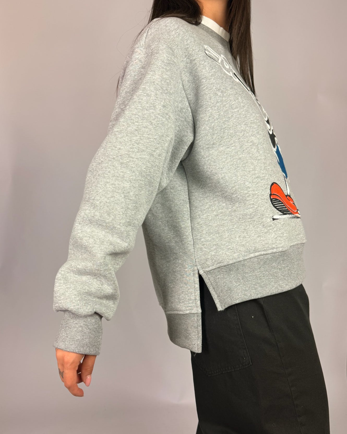 Felpa Topolino Tensionein Donna Art. 40326