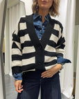 Cardigan Rigato Susy Mix Donna Art. M92082