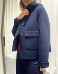 Cappotto Corto Cappuccio Doppio Lana Gary Weekend MaxMara Donna Art. 2525086041600