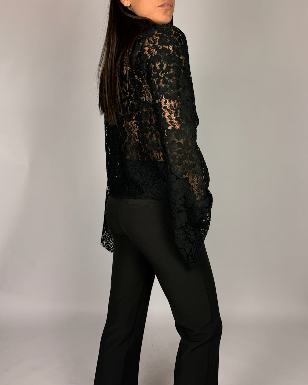 Camicia Pizzo Tensionein Donna Art. W26M910