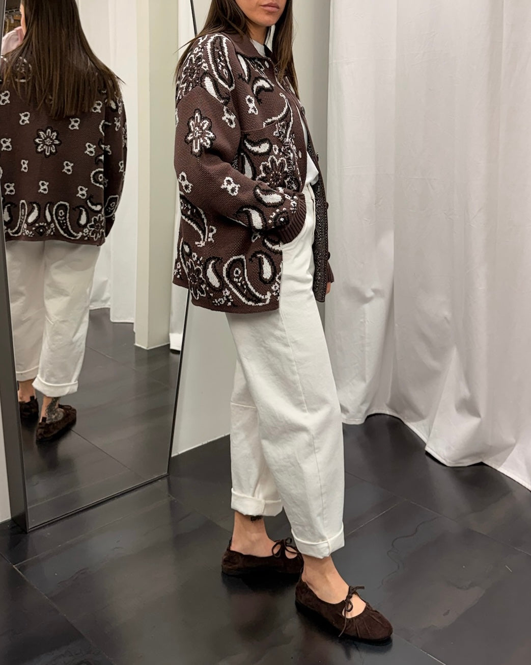 Giacca Bandana 100%CO Tensionein Donna Art. P6HMG24A414