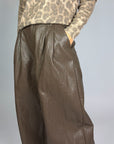Pantalone Ecopelle Palazzo Eleh Donna Art. EFW260308