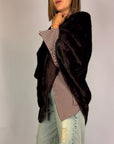 Mantella Ecopelliccia Susy Mix Donna Art. PC069