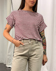 Maglia Riga Calatura Donna Art.  ECT258