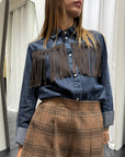 Camicia Frange Denim Susy Mix Donna Art. I255102