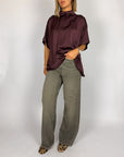 Blusa Oversize Collo Risvoltato Motel Donna Art. G467B22R