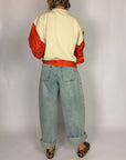 Felpa Bicolor con Stampa HaveONE Donna Art. FMA-R017