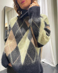 Maglione Rombi SOLOTRE Donna Art. M3F0057