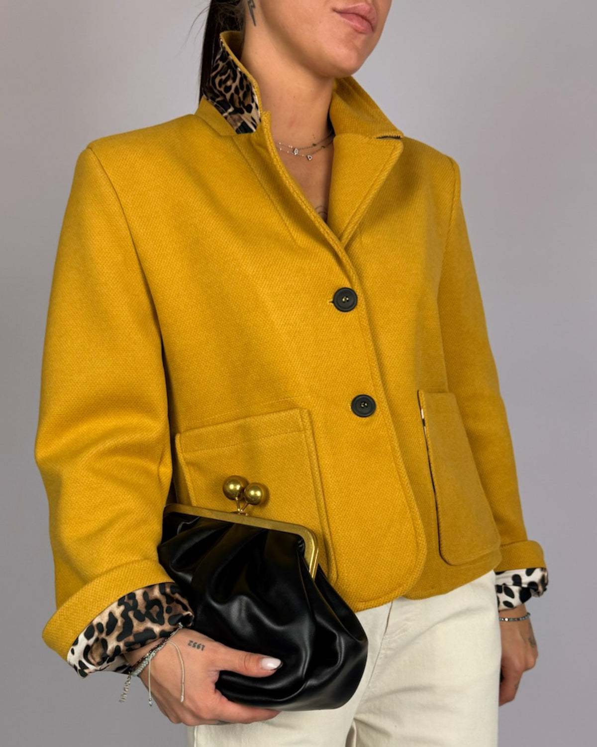 Cappottino Corto Tensionein Donna Art. 40228