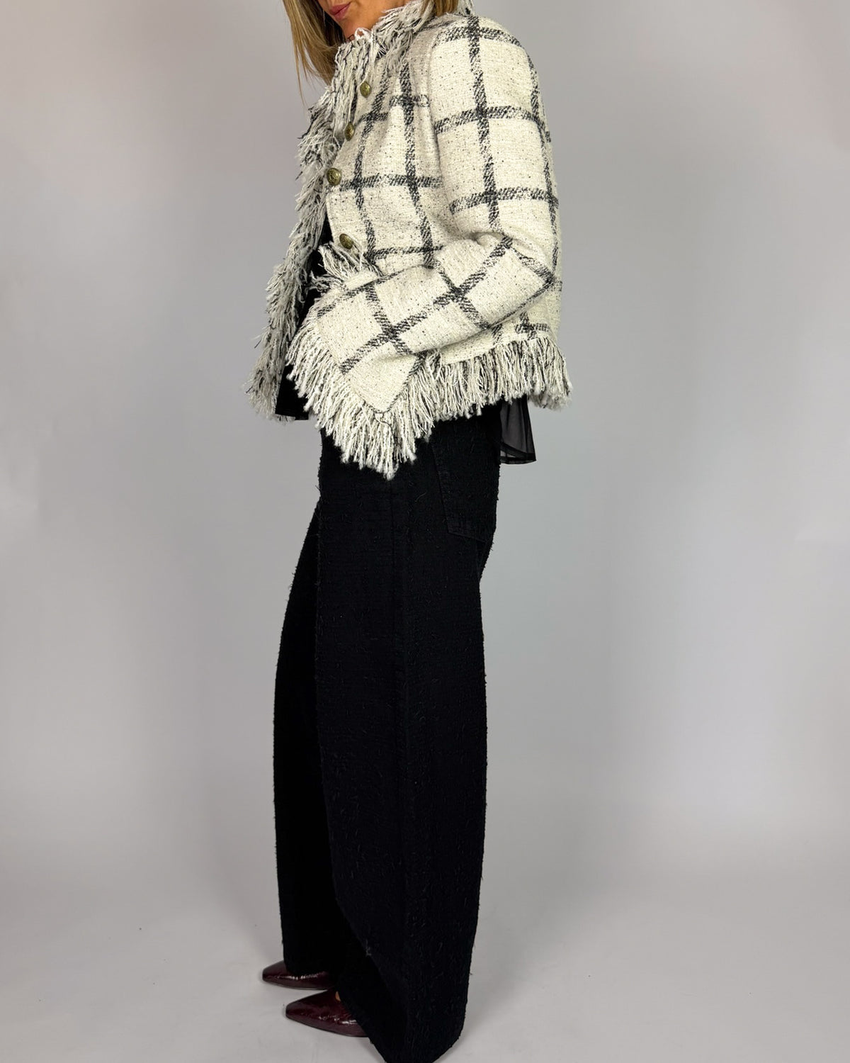 Giacca Chanel Profili Frangial Motel Donna Art. W26J427